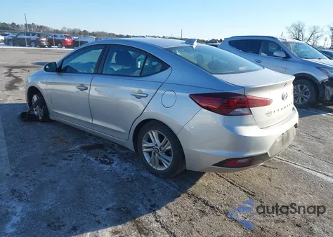 2019 Hyundai Elantra Sel from USA, damaged, VIN 5NPD84LF8KH427319
